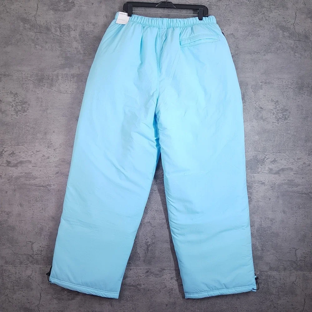 NIKE JORDAN Flight Mountainside Padded Snow Pants Mens LARGE Blue HV0731-497